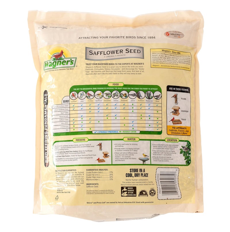 Wagner's 57075 Safflower Seed Wild Bird Food, 5 Pound (Pack of 1) - Image 2